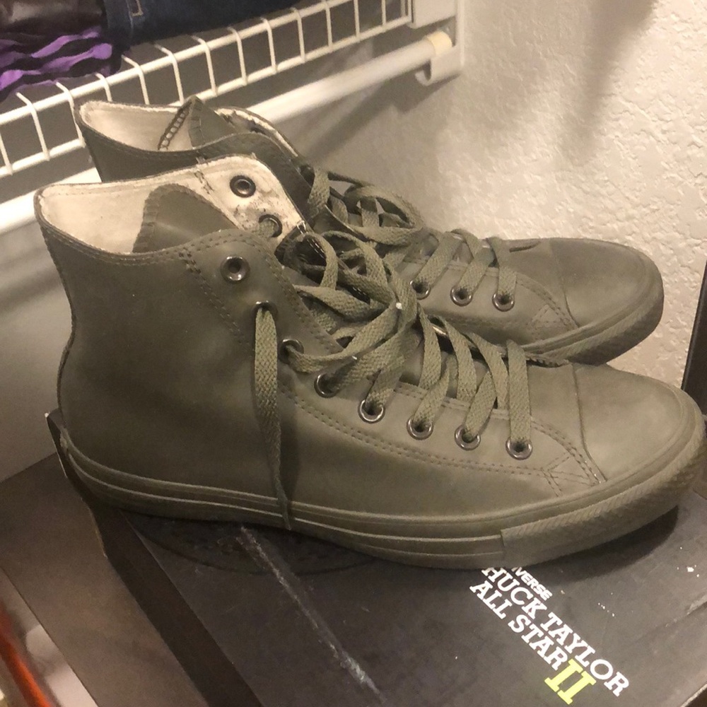 Converse unisex rubber high top sneakers
